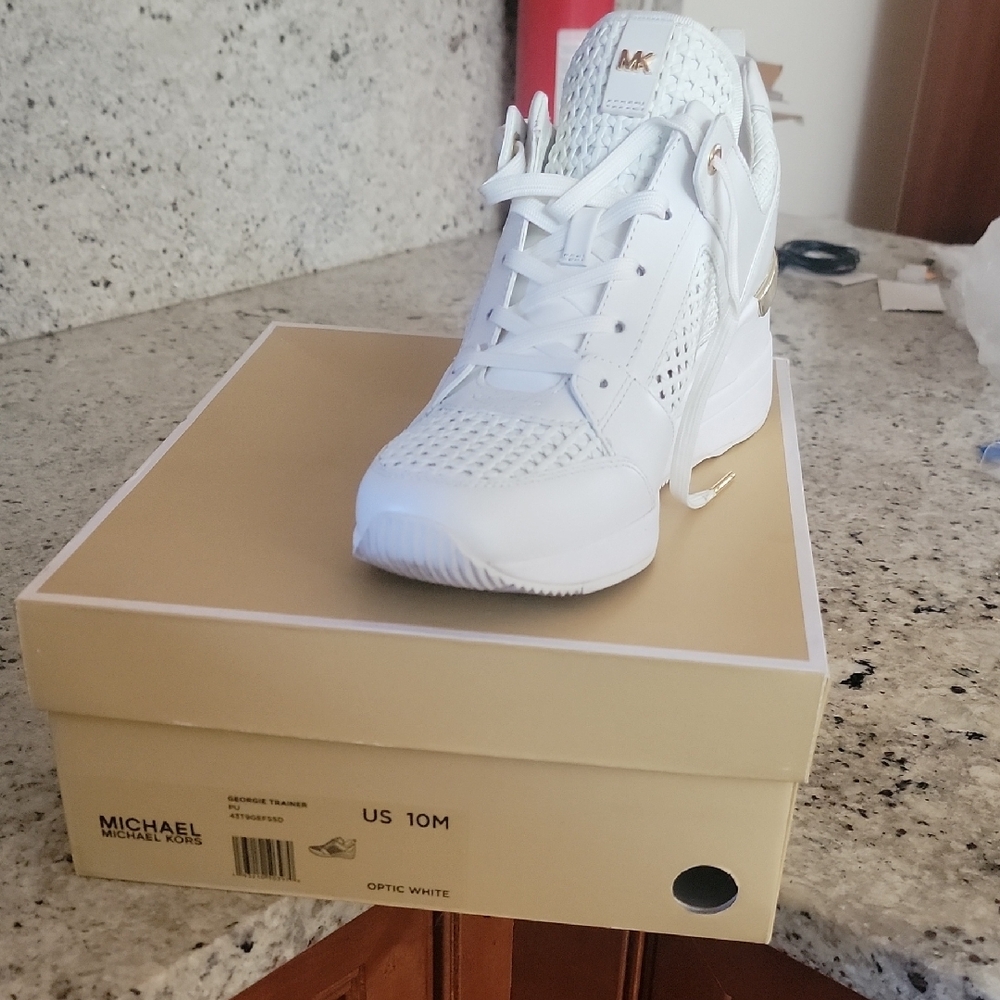 Michael Kors White Sneakers